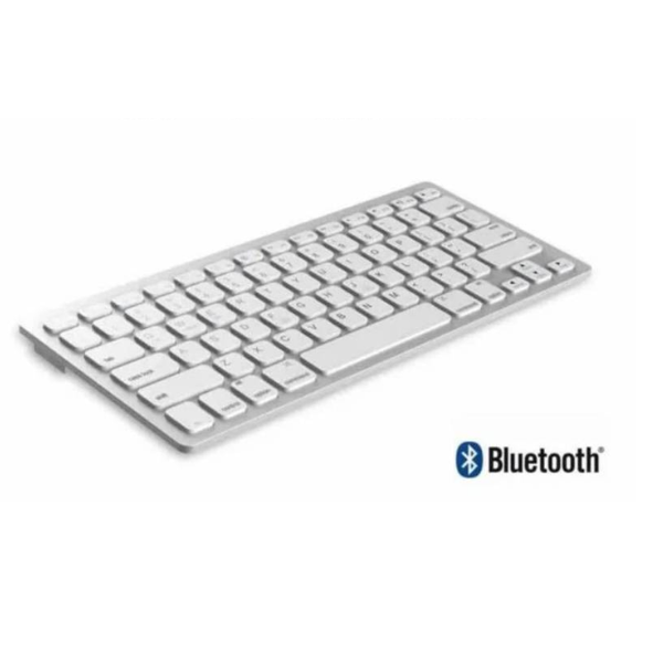 Teclado delgado Bluetooth Blanco