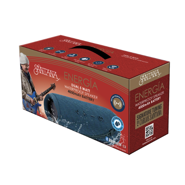 Parlante Santana Energía Bluetooth 5.3