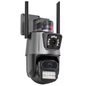 Camara De Seguridad para Exteriores de Doble Lente