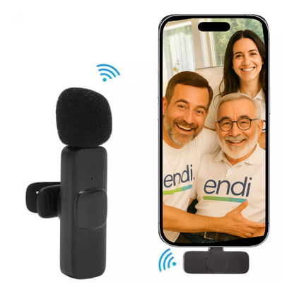 Micrófono Inalámbrico Solapa USB Tipo C