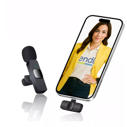 Micrófono Inalámbrico Solapa USB Tipo C