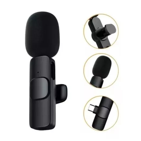 Micrófono Inalámbrico Solapa USB Tipo C
