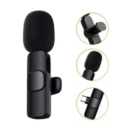 Micrófono Inalámbrico Solapa USB Tipo C