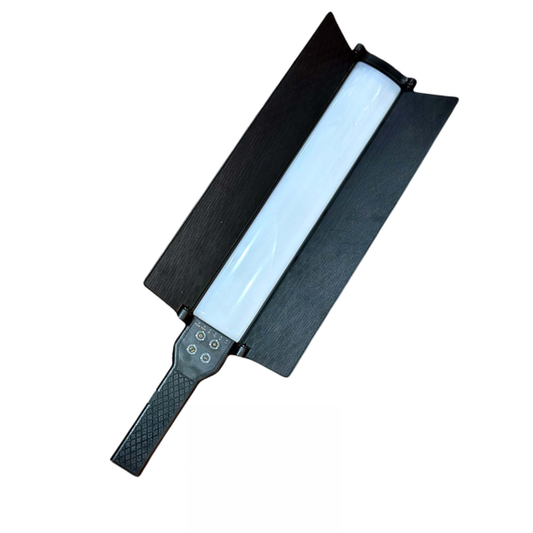 Varita de luz RGB de mano con paletas