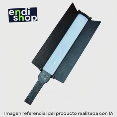 Varita de luz RGB de mano con paletas